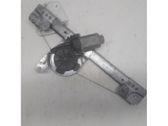 Rear door window regulator with motor