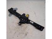 Front door window regulator with motor