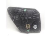 Rear door window regulator with motor