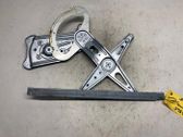 Rear door window regulator with motor