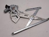 Rear door window regulator with motor