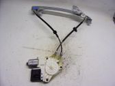 Rear door window regulator with motor