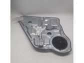 Rear door window regulator with motor