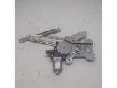 Rear door window regulator with motor