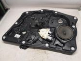 Front door window regulator with motor