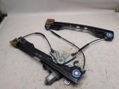 Front door window regulator with motor