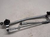Tringlerie et moteur d'essuie-glace avant