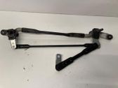 Front wiper linkage and motor