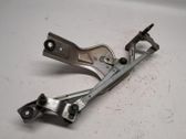 Front wiper linkage and motor