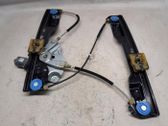Front door window regulator with motor