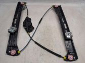 Front door window regulator with motor