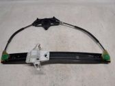 Rear door window regulator with motor