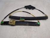 Front door window regulator with motor