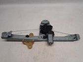 Front door window regulator with motor