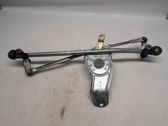 Front wiper linkage and motor