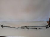 Front wiper linkage and motor
