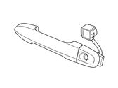 Front door exterior handle