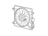 Electric radiator cooling fan