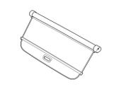 Parcel shelf
