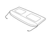 Parcel shelf