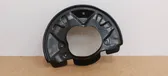 Front brake disc dust cover plate