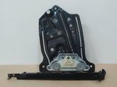 Rear door window regulator with motor