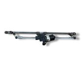 Front wiper linkage and motor