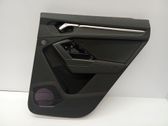 Moldura del tarjetero de la puerta trasera