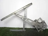 Rear door window regulator with motor