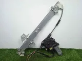 Rear window lifting mechanism without motor