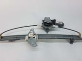 Rear window lifting mechanism without motor