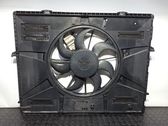Electric radiator cooling fan