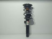 Front shock absorber with coil spring