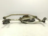 Front wiper linkage and motor