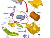 Air conditioning (A/C) pipe/hose