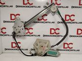 Rear door window regulator with motor