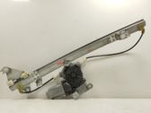 Rear door window regulator with motor