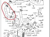 Durite de refroidissement tube