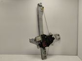 Rear window lifting mechanism without motor