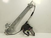 Rear window lifting mechanism without motor