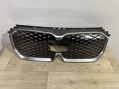 Front bumper upper radiator grill