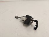 Front door lock (next to the handle)
