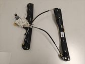 Front door window regulator with motor
