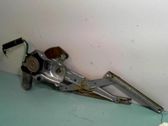 Rear door window regulator with motor