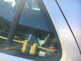 Rear vent window glass