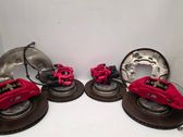 Brake discs and calipers set
