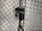 Front wiper linkage and motor