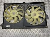 Radiator cooling fan shroud