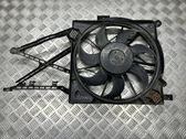 Radiator cooling fan shroud