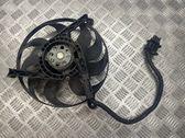 Radiator cooling fan shroud